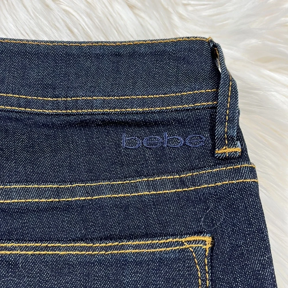 Bebe Quinn Skinny Dark Denim 29 - Picture 6 of 7